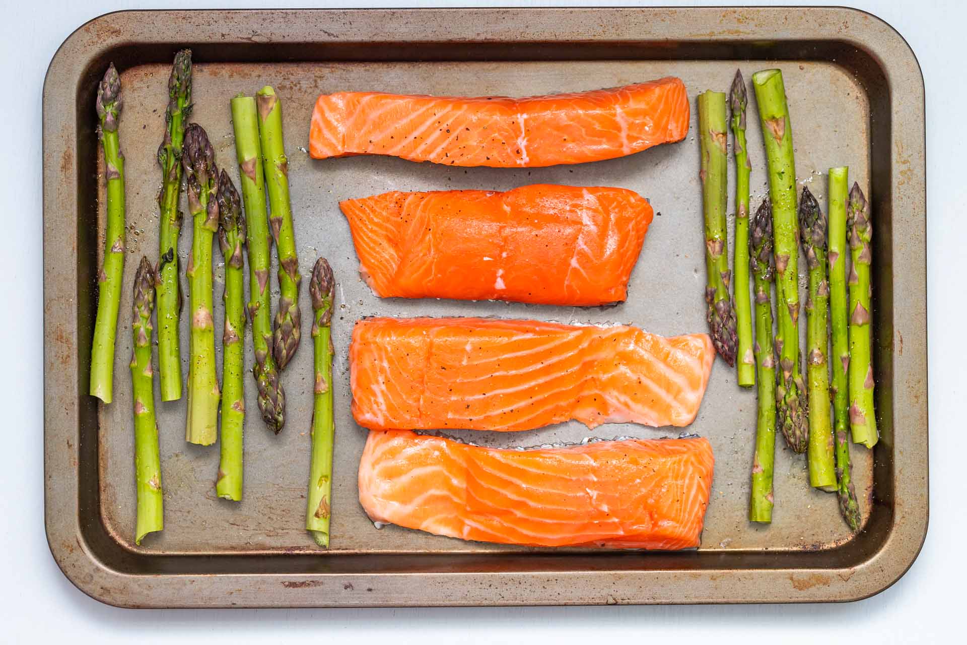 Featured image for “One-Pan Salmon with Roasted Asparagus”
