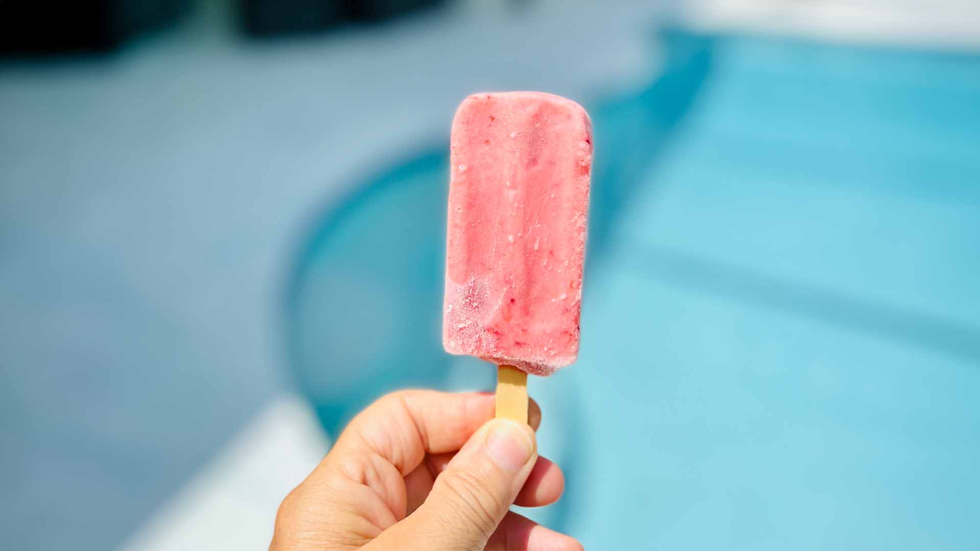 Coconut Milk Strawberry-Banana Pops